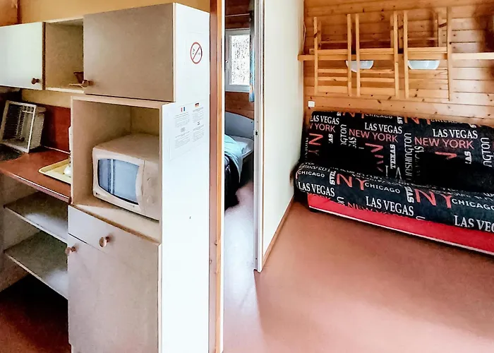 Gorgeous Stacaravan In Camping *